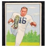 1950 Bowman #6 Lou Groza Rookie Football Card