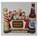 1959 Pabst Blue Ribbon Beer Countertop Display