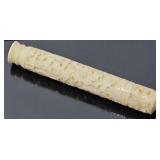 Antique Hand Carved Ivory 6'L Needle Case