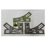 (3) Pre-War Lionel Standard Switches & Crossover