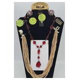 5 Pcs Designer Mid Century Jewelry