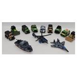 (12) Vintage Galoob  Military Micro Machines