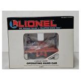 Train - Lionel #6-18401 Operating Hand Car (MIB)