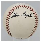 Phillies Stan Lopata Autographed Baseball
