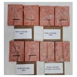 Military - c1980's Reb Toys Medieval Knight Molds