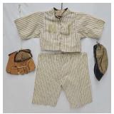 Complete 1940ï¿½s Childï¿½s Baseball Uniform