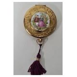 Limoges France Mirror Compact