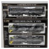 Train - K-Line O-gauge C&O F7 ABA Boxed Set