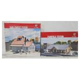 Train -(2) Cornerstone O-Gauge Building Kits (MIB)