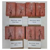 Military Toy - c1980's Reb Toys Lead Soldier Molds