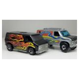 1977 & 78 Hot Wheels Blackwall Vans