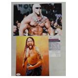Scott Steiner & Ata Anor'i Signed Wrestling Photos