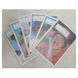 (6) 1981 Topps 5'X7'  Baseball Card Team Sets
