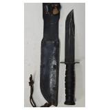 US Camillus NY Combat Knife w/Sheath