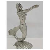 Mermaid Oil Lamp by Les Hunter