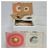 Ex Jukebox Country & Western 45 RPM Records