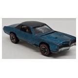 1968 Hot Wheels Redline Custom Eldorado (Aqua)