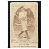 1922 American Carmel Wallie Pipp Baseball Card