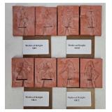 Military - c1980's Reb Toys Medieval Knight Molds