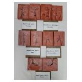 Military Toy - c1980's Reb Toys Lead Soldier Molds