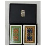 1962 KEM 'Arabesque' design playing cards