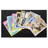 (9) Rookie Baseball Cards