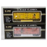 Train - (2) K-Line Classic Series Reefers (MIB)