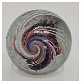 1 3/4"D Lattico Swirl Shooter Marble