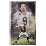 20" X 36" Vinyl Drew Brees Banner