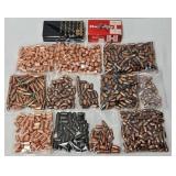 Gun - Lot Asst Caliber Hand Gun Bullet Reloads