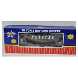 USA Trains #R14015 G-Gauge Reading Hopper (MIB)