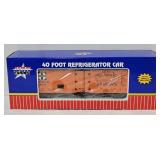 USA Trains #R16501 G-Gauge Santa Fe Reefer (MIB)