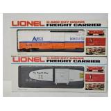 (2) Lionel O-Gauge LCCA Convention Cars (MIB)