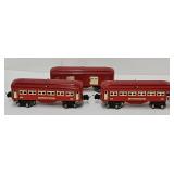 Train -  Pre-War Set Lionel O-Gauge Passenger Cars