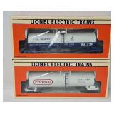 Train - (2) Lionel O-Gauge Tank Cars (MIB)