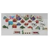 (25)  1950ï¿½s Japan Christmas Putz Houses