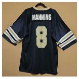 Saints #8 Archie Manning Football Jersey