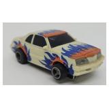 Life-Like Glo Blue Flame Ford HO Slot Car