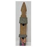 Hand Crafted Wooden Bird House