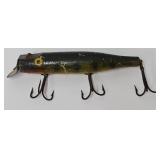 Antique 6"L Wooden Fishing Lure