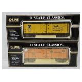 Train - (2) K-Line Classic Series Reefers (MIB)