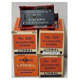 Train - Post War Lionel #260 Illuminated Bumpers