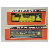 Train - (2) Lionel O-Gauge Freight Cars (MIB)