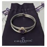 Charriol Celtic Classique 18KT Gold & SS Bangle