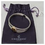 Charriol Celtic Classique 18KT Gold & SS Bangle