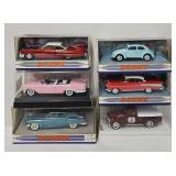 (6) Dinky & Solido 1:43 Die Cast Toy Vehicles