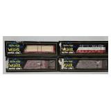 Train - (4) Weaver O-Gauge 3-Rail Freight Cars