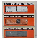 Train - (3) 1988 Lionel O-Gauge Ice Cars (NRFB)