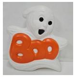 Lighted 14ï¿½ High Halloween Ghost Blow Mold