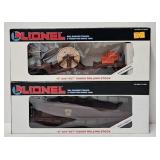 Train - (2)  Lionel O-Gauge Box Cars
